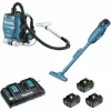 Vente flash ? ENSEMBLE DE 2 MACHINES D’ASPIRATION ET ASPIRATEUR BALAIS 18V MAKITA (DVC260 + DCL181F) – DLX2248PT1 ? 5